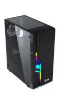 Компьютерный корпус Powercase MAESTRO Z3 Black RGB CMAZB-F3