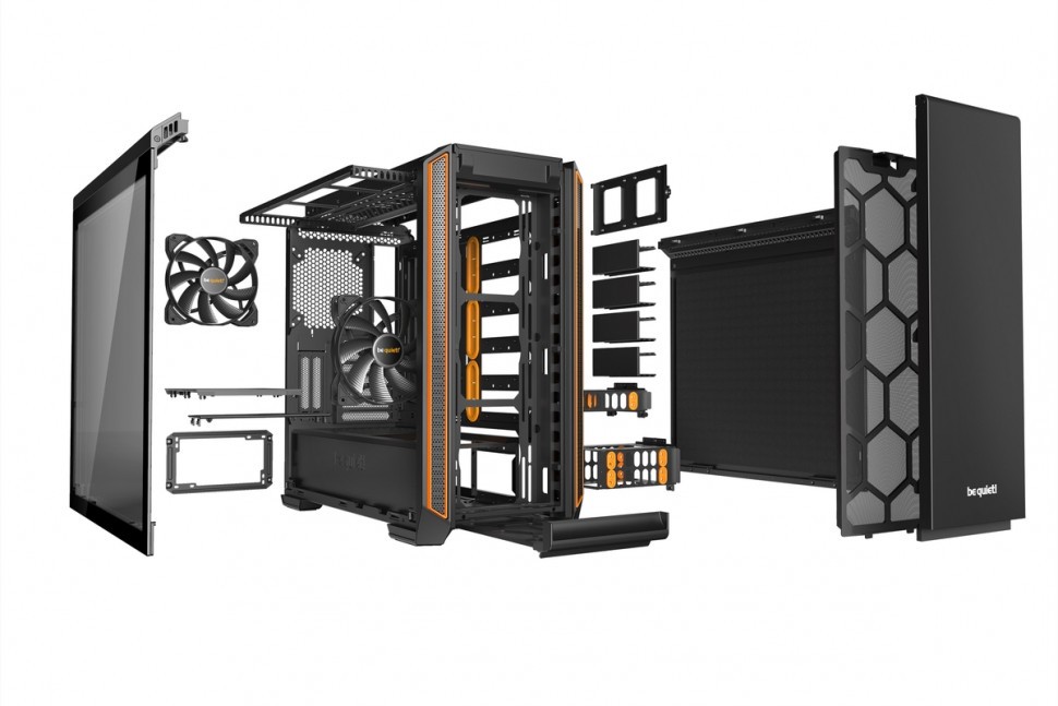 Компьютерный корпус Be Quiet! SILENT BASE 601 WINDOW Orange BGW25