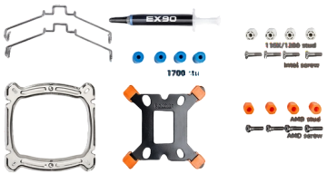 Кулер для процессора PCCooler K6 WH PWM