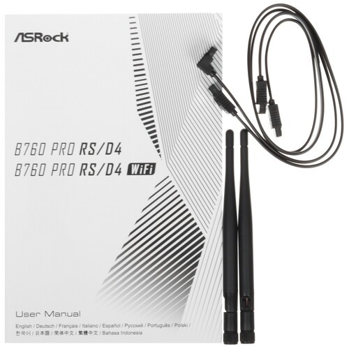 Материнская плата ASRock B760 PRO RS/D4 WIFI
