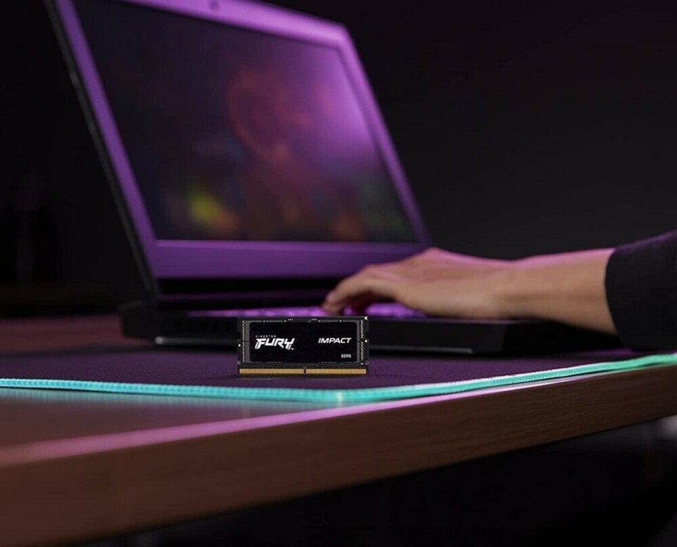 Оперативная память 8 Gb 4800 MHz Kingston FURY Impact Black (KF548S38IB-8)