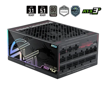 Блок питания MSI 1300W MPG Ai1300TS PERFORMANCE (7ZPUB) 16 Pin (PCIe 5.0 Connector Cable Details)