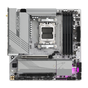 Материнская плата Gigabyte B650M AORUS ELITE AX ICE