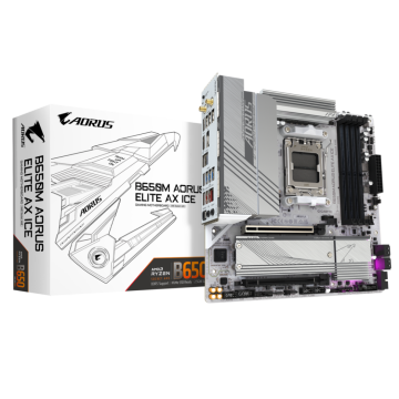Материнская плата Gigabyte B650M AORUS ELITE AX ICE