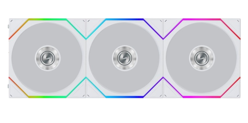 Комплект вентиляторов для корпуса Lian Li UNI FAN TL FLEX 120 12TL1F3W ARGB White (G9F.12TL1F3W.R0)