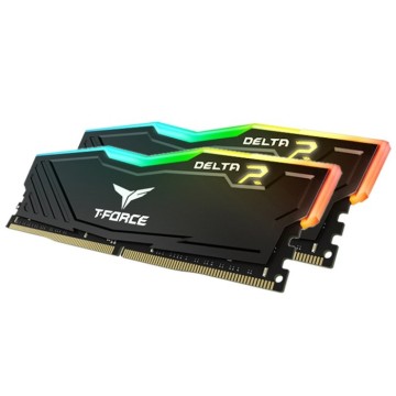 Оперативная память 16 Gb 3200 MHz Team Group DELTA RGB Black (TF3D416G3200HC16CDC01)
