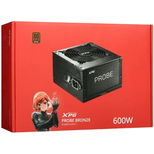 Блок питания ADATA XPG 600W PROBE (PROBE600B-BKCEU)