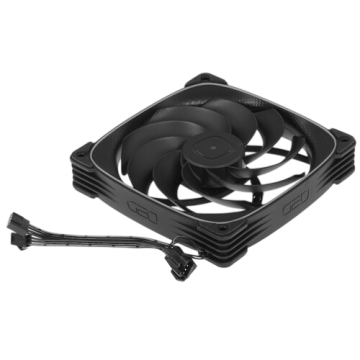 Вентилятор для корпуса Geometric Future Squama 2503RB-14 Reverse ARGB Black (1F2503R114000)