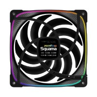 Вентилятор для корпуса Geometric Future Squama 2503RB-14 Reverse ARGB Black (1F2503R114000)