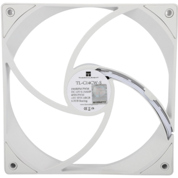 Вентилятор для корпуса Thermalright TL-C14CW-S ARGB White (TRTLC14CWS)