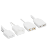 Вентилятор для корпуса ID-COOLING AF-127-ARGB-W ARGB White