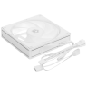 Вентилятор для корпуса ID-COOLING AF-127-ARGB-W ARGB White