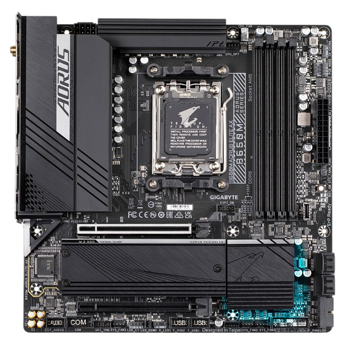 Материнская плата Gigabyte B650M AORUS ELITE AX