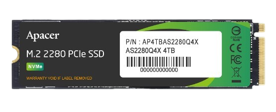 Твердотельный накопитель Apacer 1000 Gb (AP1TBAS2280Q4X-1)