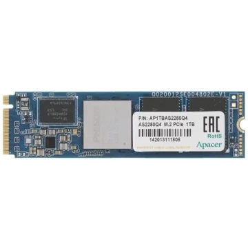 Твердотельный накопитель Apacer 1000 Gb AP1TBAS2280Q4-1