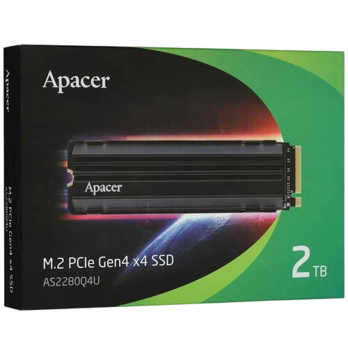 Твердотельный накопитель Apacer 2000 Gb AS2280Q4 AP2TBAS2280Q4U-1