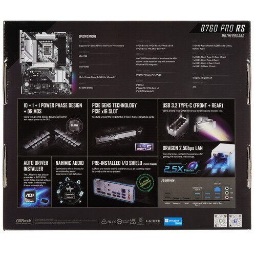 Материнская плата ASRock B760 PRO RS