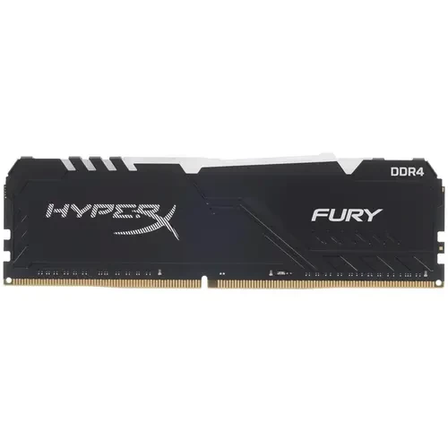Оперативная память 16 Gb 2666 MHz Kingston HYPERX FURY RGB Black (HX426C16FB3A/16)