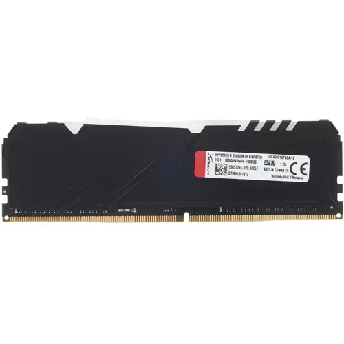 Оперативная память 16 Gb 2666 MHz Kingston HYPERX FURY RGB Black (HX426C16FB3A/16)