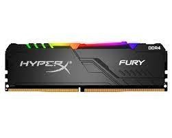 Оперативная память 16 Gb 2666 MHz Kingston HYPERX FURY RGB Black (HX426C16FB3A/16)