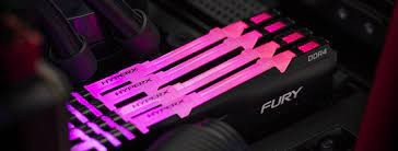 Оперативная память 16 Gb 2666 MHz Kingston HYPERX FURY RGB Black (HX426C16FB3A/16)