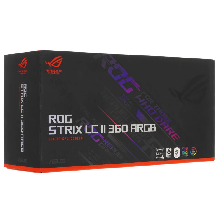 Система жидкостного охлаждения для процессора ASUS ROG STRIX LC II 360 ARGB 90RC00F1-M0UAY4