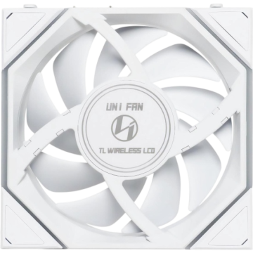 Вентилятор для корпуса Lian Li UNI FAN TL WIRELESS LCD 120 Reverse Blade 12RTLLCD1W1W ARGB White (G99.12RTLLCD1W1W.R0)