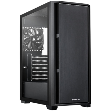 Компьютерный корпус Chieftec PRO MIDI TG Black (AS-02B-TG-OP)