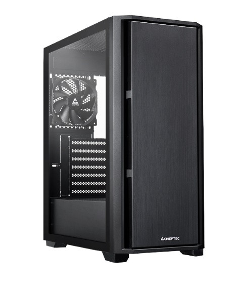 Компьютерный корпус Chieftec PRO MIDI TG Black (AS-02B-TG-OP)