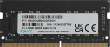 Оперативная память 8 Gb 2666 MHz Apacer SO-DIMM ES.08G2V.GNH (AS08GGB26CQYBGH)