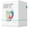 Кулер для процессора Deepcool AG500 WH ARGB V2 White