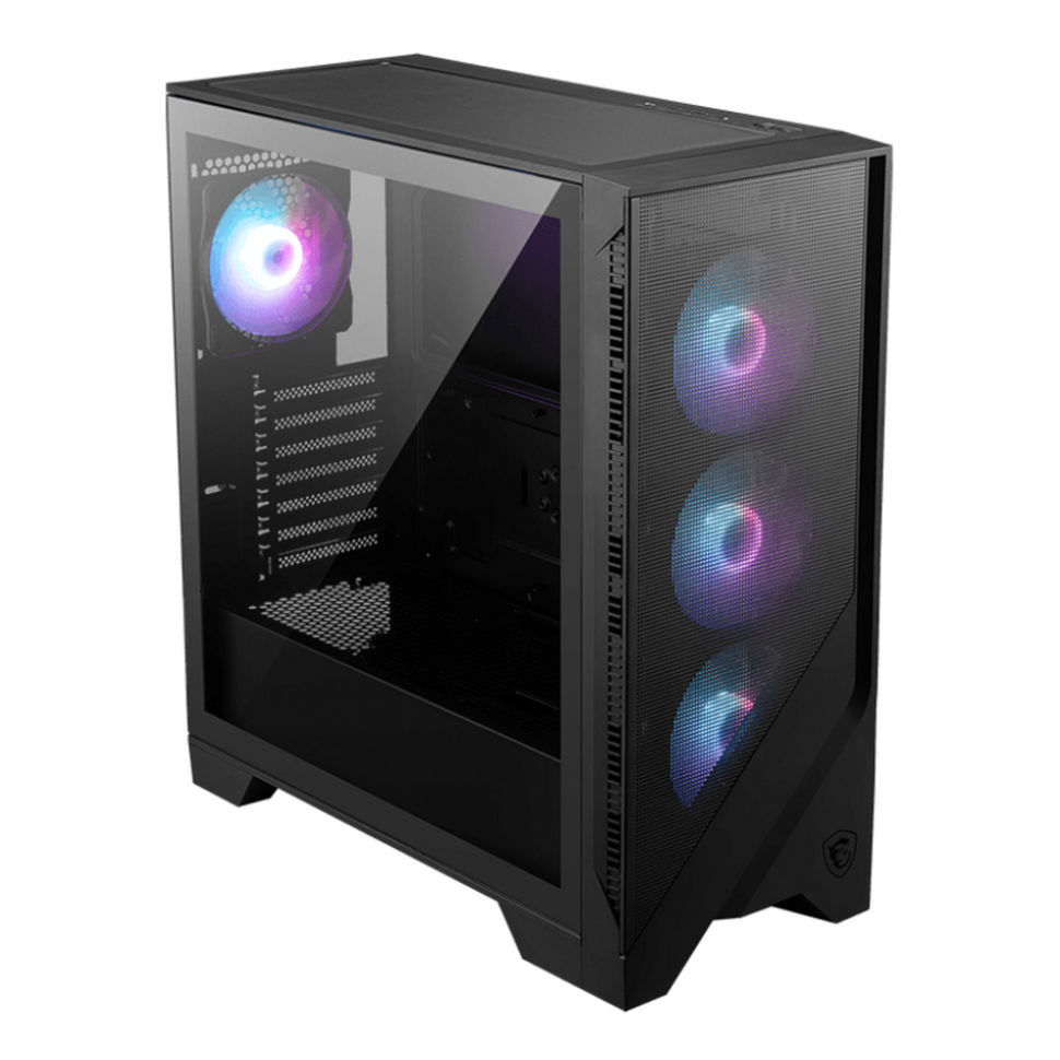Компьютерный корпус MSI MAG FORGE 321R Airflow ARGB TG Black (306-7G23R41-HH9)