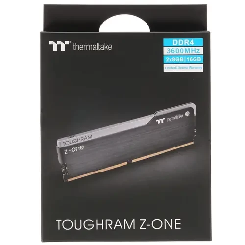 Оперативная память 16 Gb 3600 MHz Thermaltake TOUGHRAM Z-ONE Black (R010D408GX2-3600C18A)