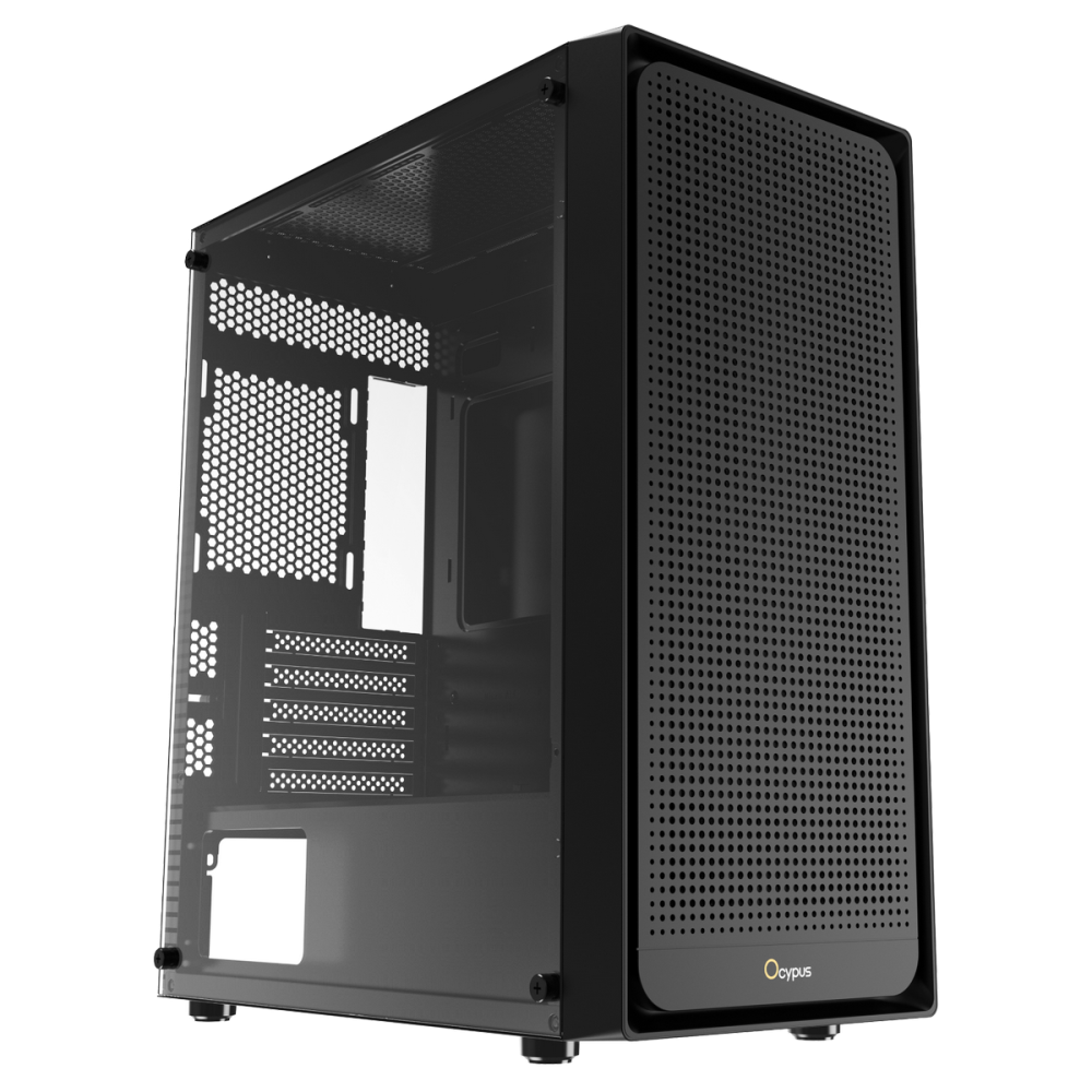 Компьютерный корпус Ocypus Gamma C50 BK TG Black (Gamma-C50-BKG000XX-GL)