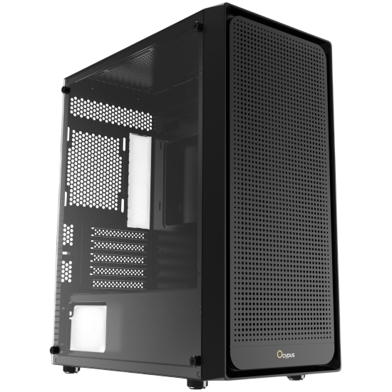 Компьютерный корпус Ocypus Gamma C50 BK TG Black (Gamma-C50-BKG000XX-GL)