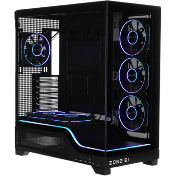 Компьютерный корпус Zone 51 Phantom Black (Z51CASPHNBK)