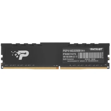 Оперативная память 16 Gb 3200 MHz PATRIOT SL PREMIUM (PSP416G320081H1)