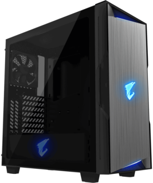 Компьютерный корпус Gigabyte AORUS C300 Glass Black (GB-AC300G)