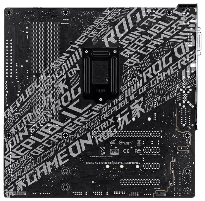 Материнская плата ASUS ROG STRIX B360-G GAMING