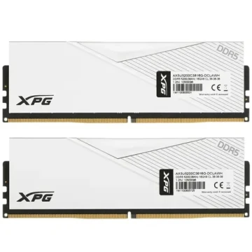 Оперативная память 32 Gb 5200 MHz ADATA XPG LANCER White (AX5U5200C3816G-DCLAWH)