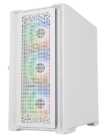 Компьютерный корпус Powercase ByteFlow Micro ARGB TG White (CAMBFW-A4)