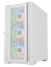 Компьютерный корпус Powercase BYTEFLOW Micro ARGB TG White (CAMBFW-A4)