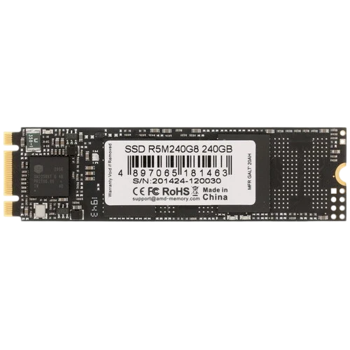 Твердотельный накопитель AMD 240 Gb Radeon R5 (R5M240G8)
