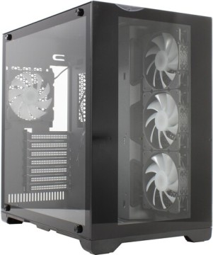 Компьютерный корпус Powercase VISION Black CVBA-L4