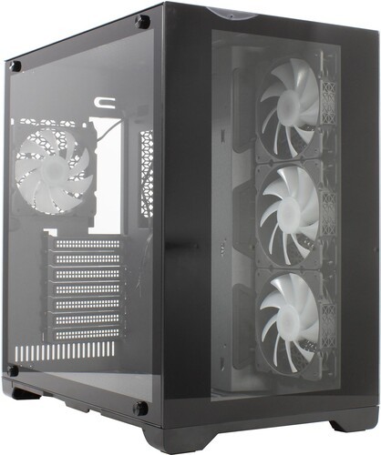 Компьютерный корпус Powercase VISION Black CVBA-L4