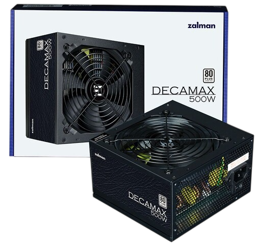 Блок питания Zalman 500W DecaMax Black (ZM500-LX3)