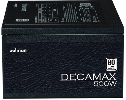 Блок питания Zalman 500W DecaMax Black (ZM500-LX3)