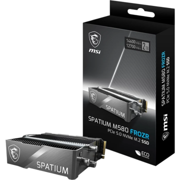 Твердотельный накопитель MSI 4000 Gb SPATIUM M580 FROZR (S78-440R110-P83)