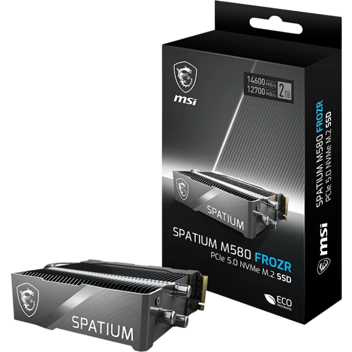 Твердотельный накопитель MSI 4000 Gb SPATIUM M580 FROZR (S78-440R110-P83)