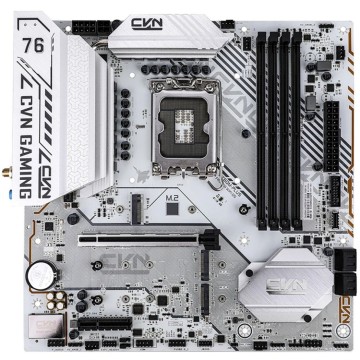 Материнская плата Colorful CVN B760M-PLUS FROZEN WIFI D5 V20 White